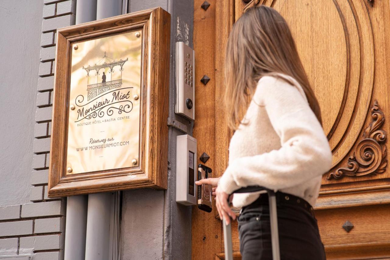 Monsieur Miot Concept Hotel - Bastia Centre Zewnętrze zdjęcie