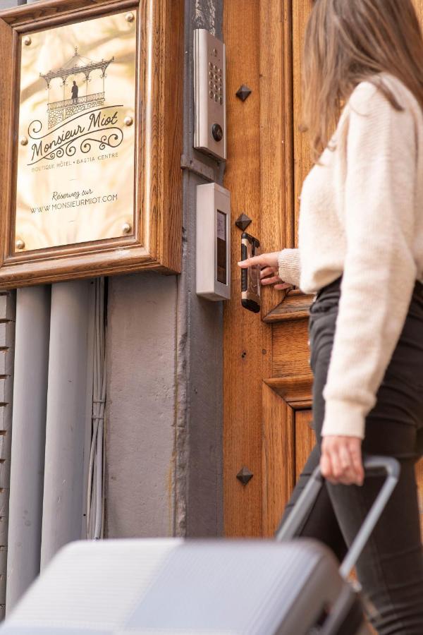 Monsieur Miot Concept Hotel - Bastia Centre Zewnętrze zdjęcie